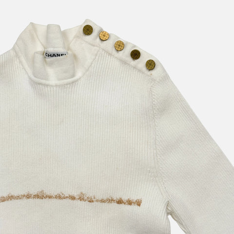Chanel Vintage Knit Top